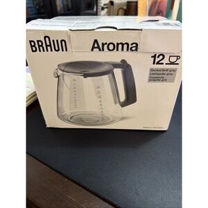 Braun Aroma Select 12 Cup KFK12FL Replacement Carafe